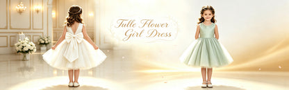 The bodice is crafted from fine matte satin, and the skirt is made of multiple layers of soft tulle. It features great draping, light and full without being bulky.